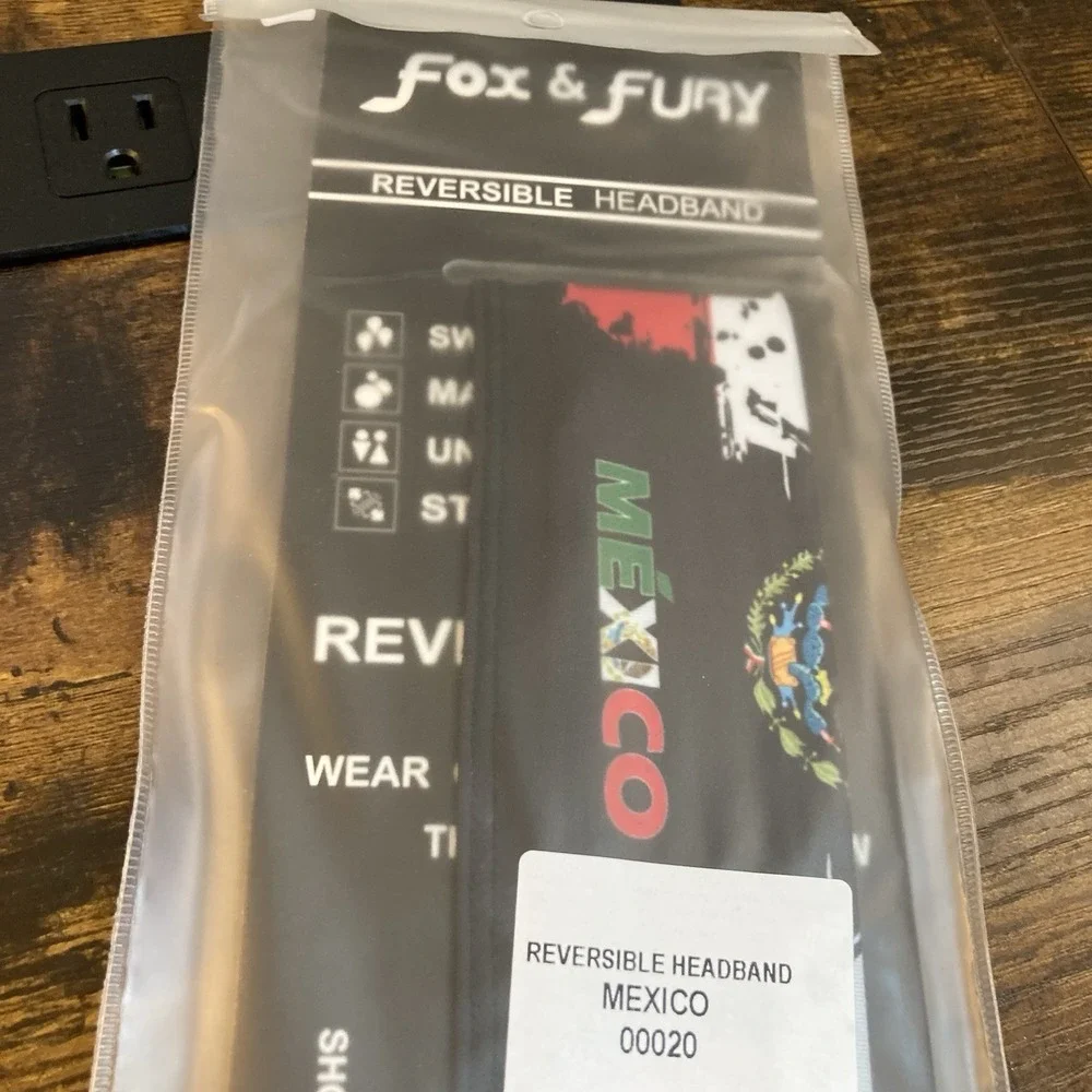 Fox & Fury Reversible Headband Mexico